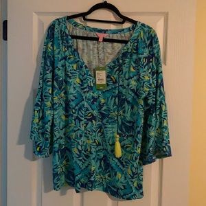 Lilly Pulitzer Del Lago Tunic Sz XL